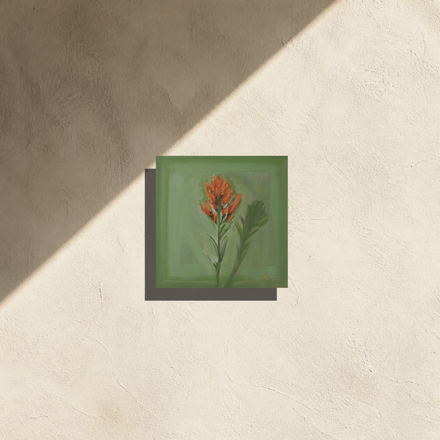 Trailside— Original Colorado Wildflower Painting, 8x8