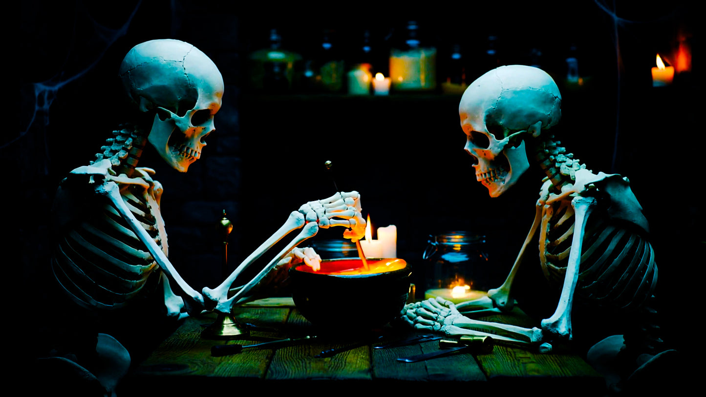 Halloween Window Projection Pack - 2-Minute Cinematic Loop