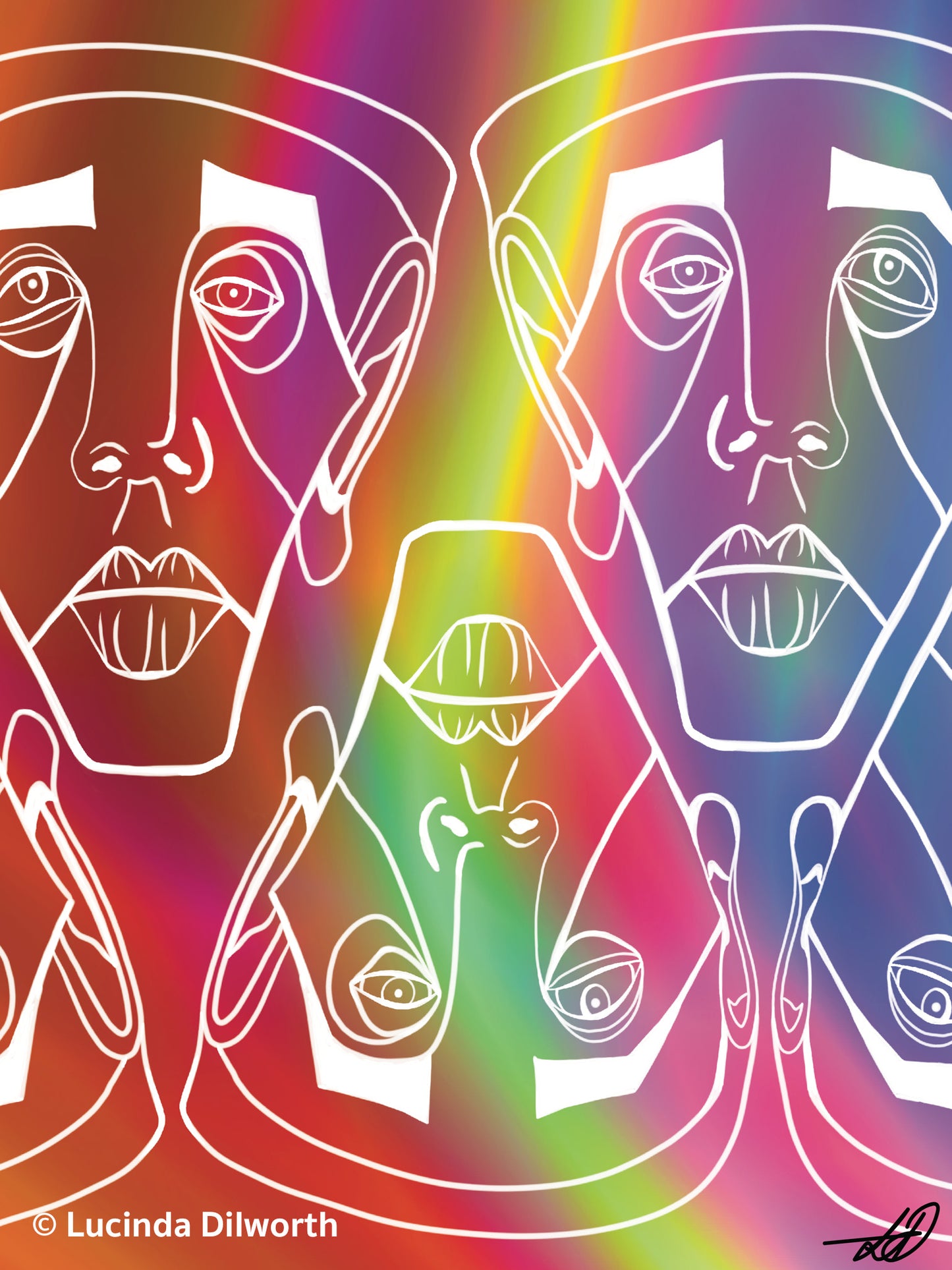 Blink Art Print