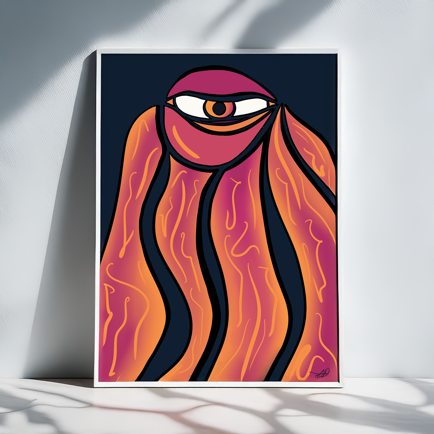 Coded Gaze Art Print