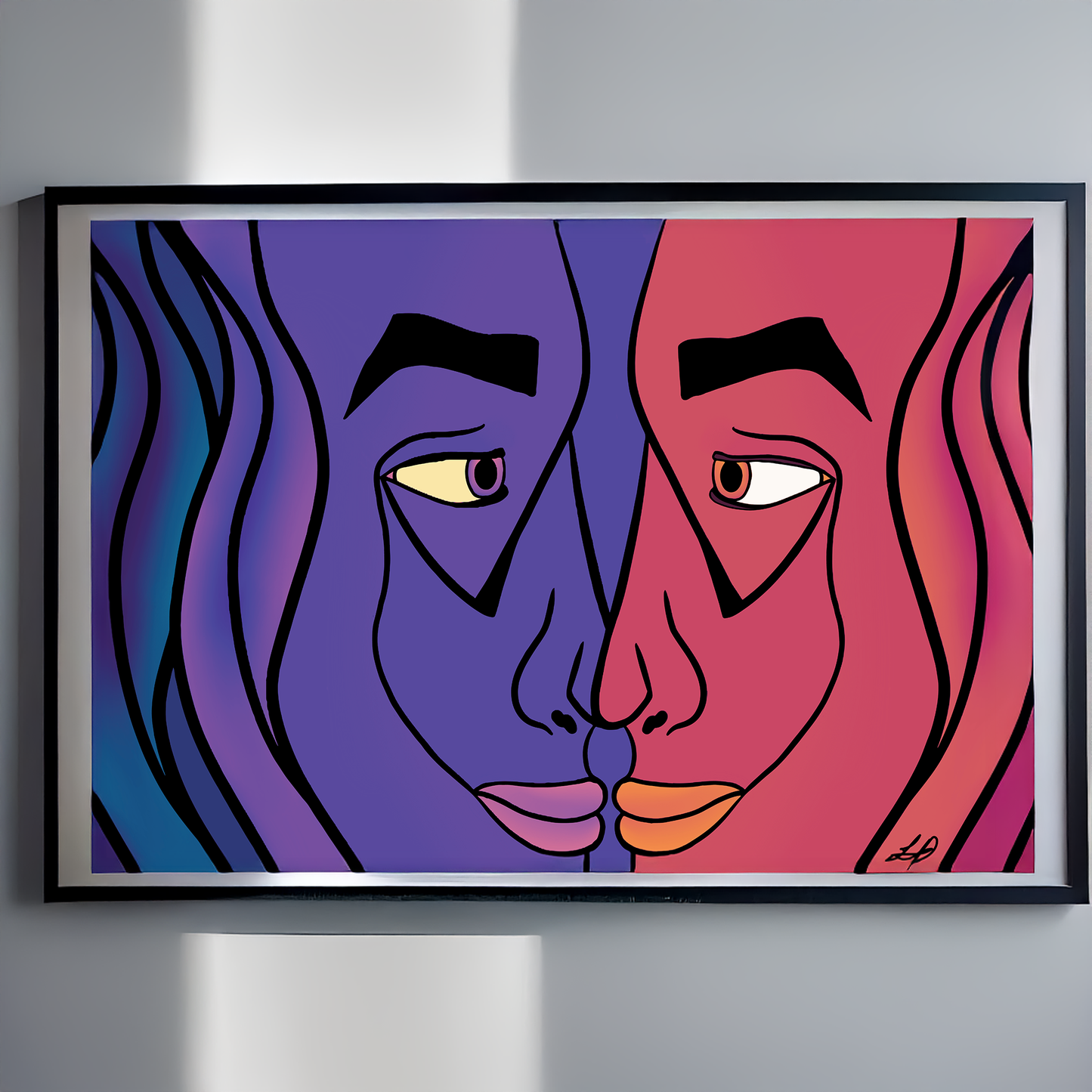 Confronting Tides Art Print