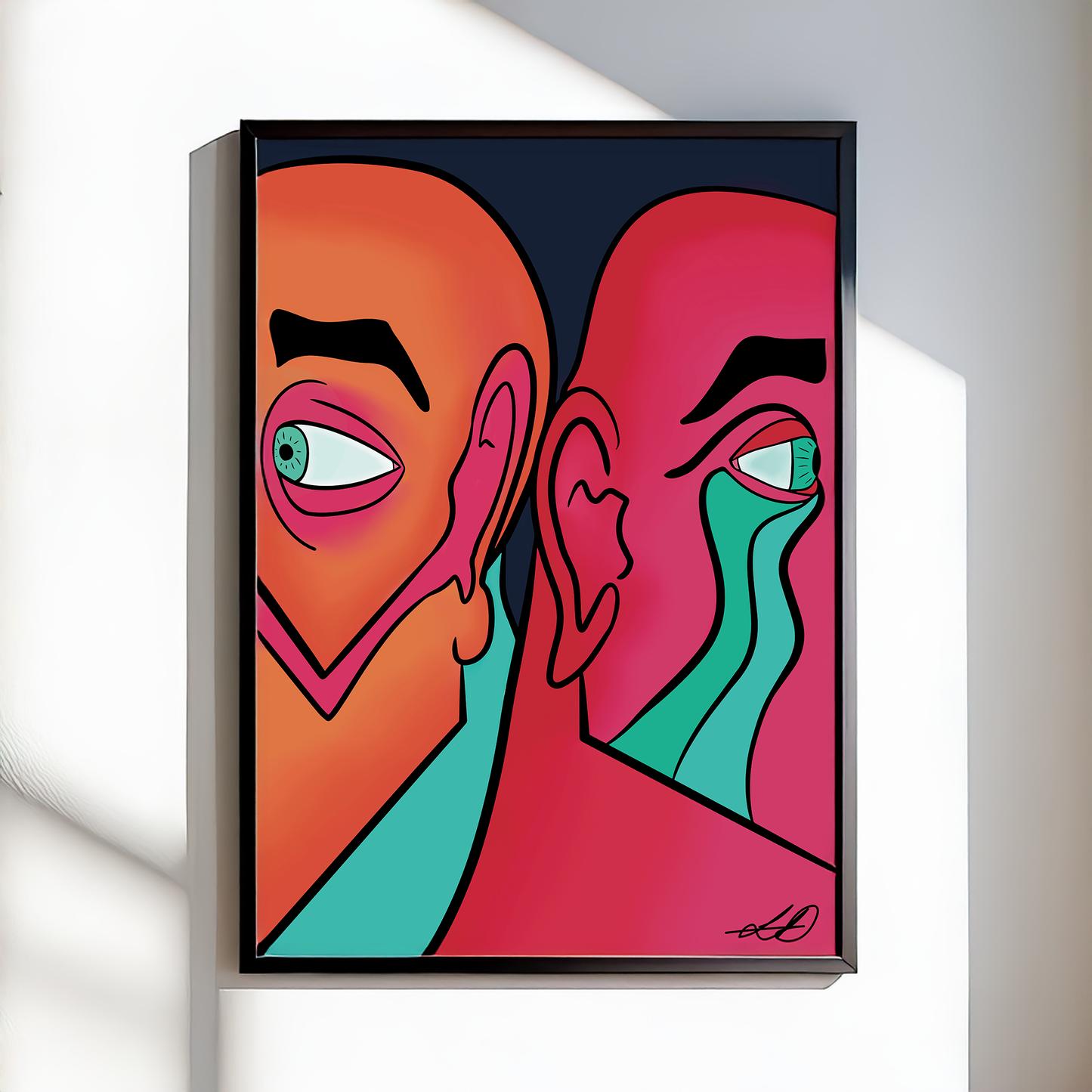 Miscommunicaton Art Print