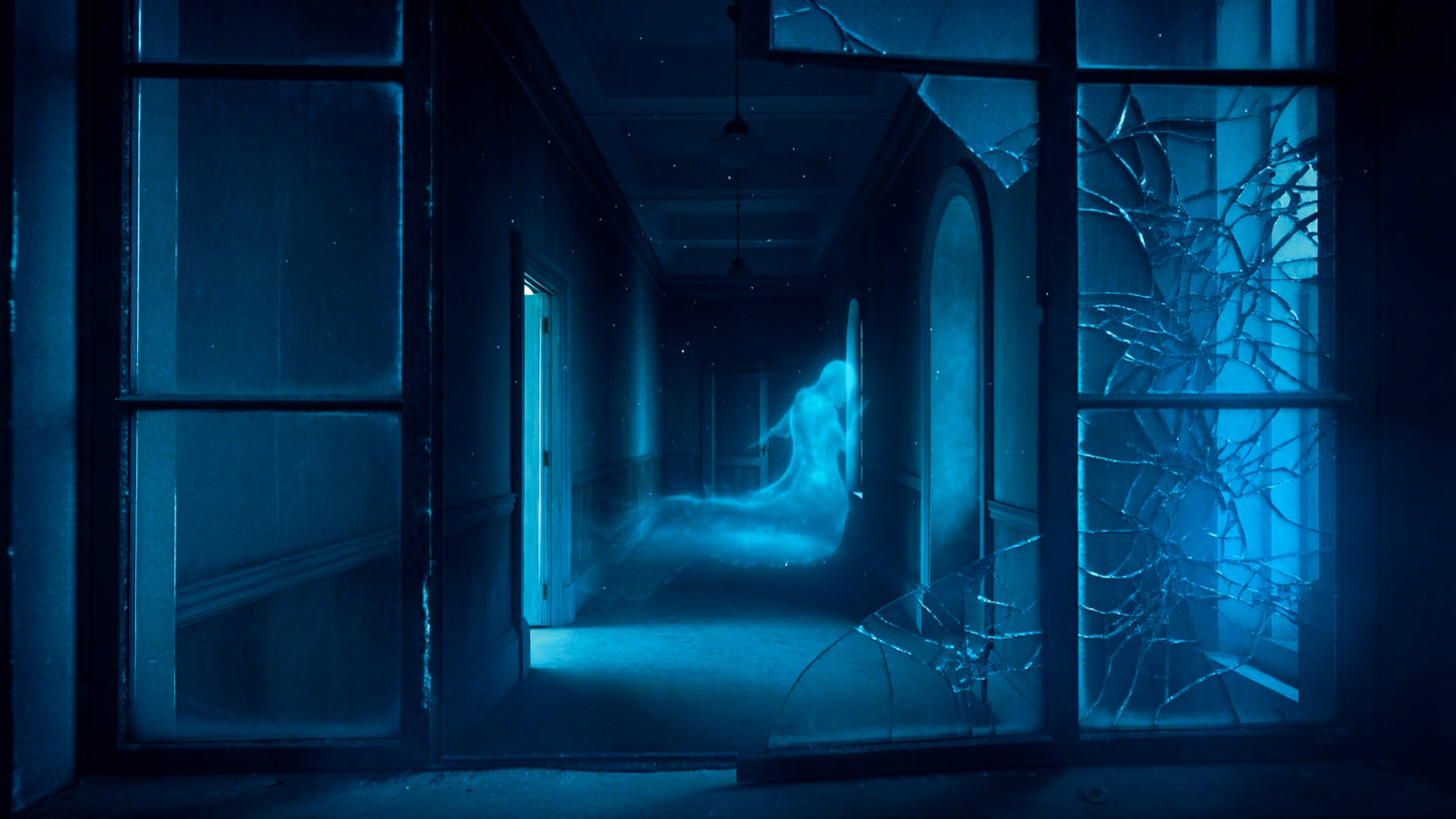 Halloween Window Projection Pack - 2-Minute Cinematic Loop