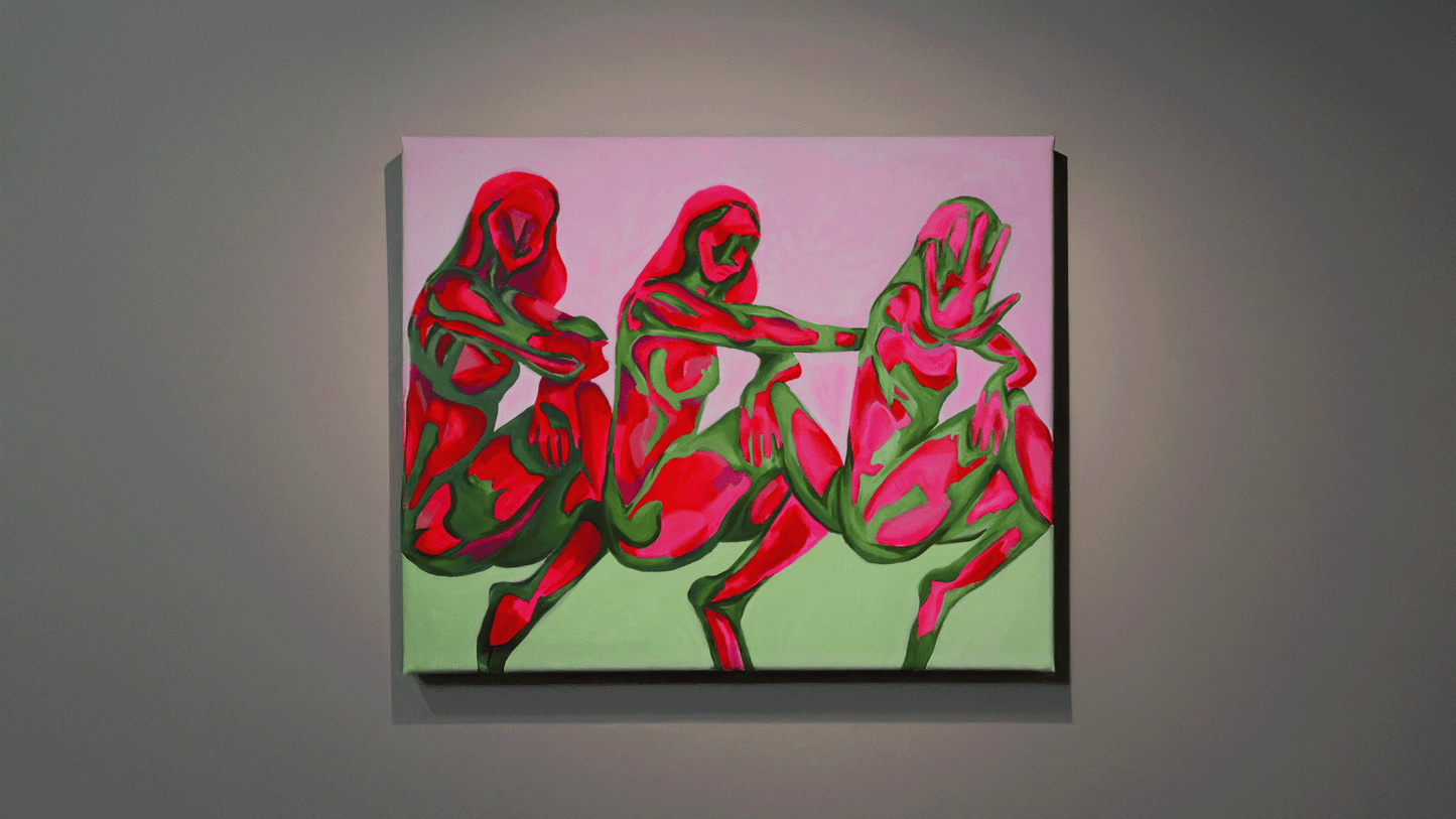 GLOW  — Limited Edition Framed Projection Artwork w/ Dilmap