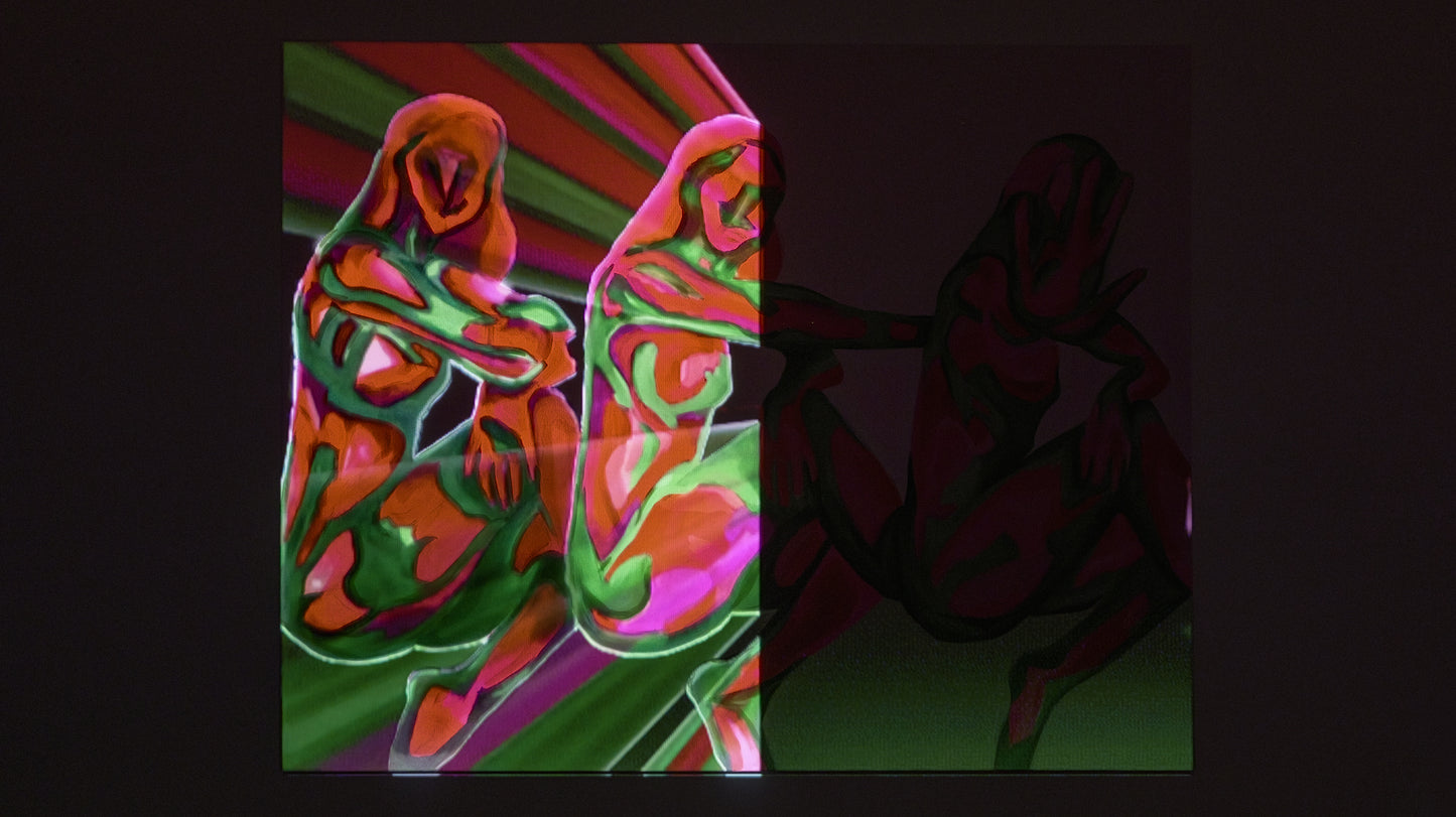 GLOW  — Limited Edition Framed Projection Artwork w/ Dilmap