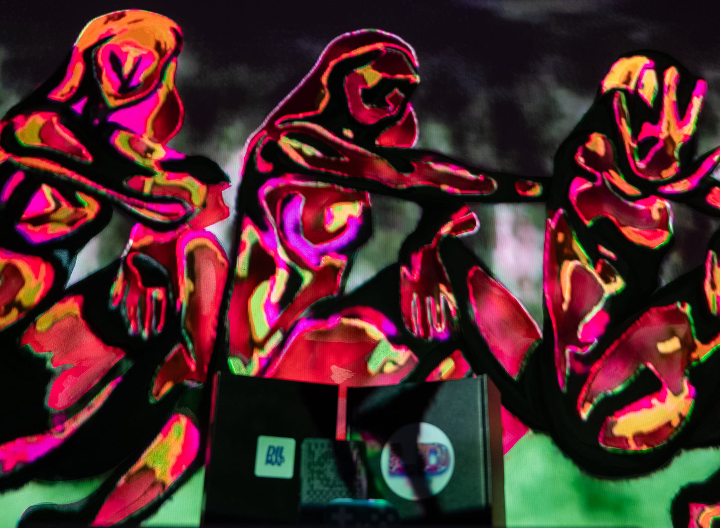 GLOW  — Limited Edition Framed Projection Artwork w/ Dilmap