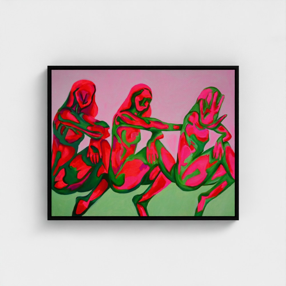 GLOW  — Limited Edition Framed Projection Artwork w/ Dilmap