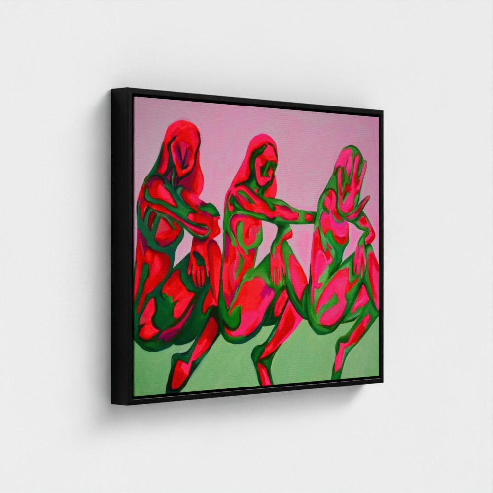 GLOW  — Limited Edition Framed Projection Artwork w/ Dilmap